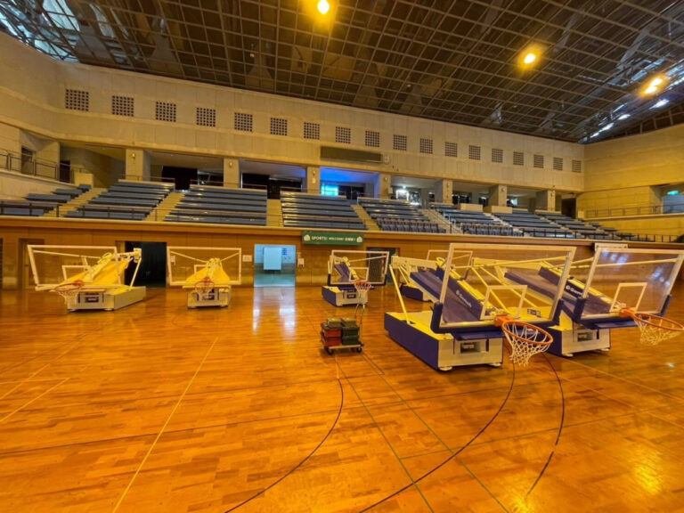 施工記録 スポーツ施設の点検作業を行いました 5