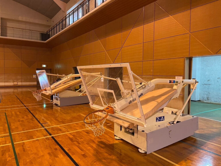 施工記録 スポーツ施設の点検作業を行いました 6